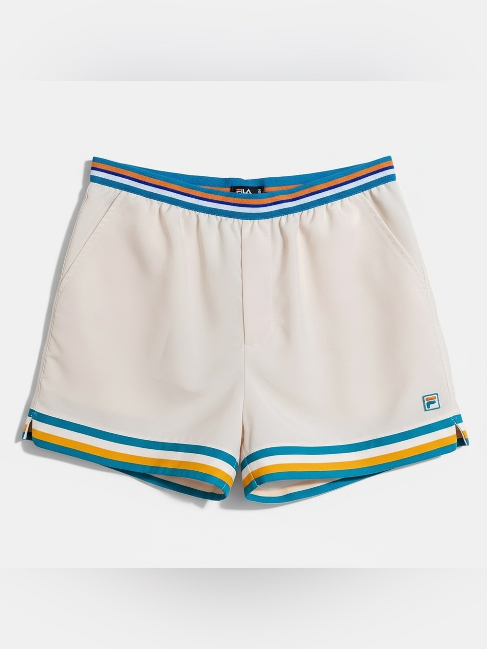 FILA x Urban Outfitters Retro Stripe Satin Tennis Chino Shorts - Women’s M